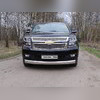 Накладка на решетку радиатора, верхняя (лист) Chevrolet Tahoe 2014-2020