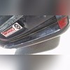 Накладка на задний бампер Toyota Land Cruiser 200 2016 - нв (полированная)