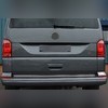Накладка на нижнюю кромку крышки багажника Volkswagen T6 Multivan 2015-2019 (нержавеющая сталь)