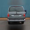 Накладка на нижнюю кромку крышки багажника Volkswagen T6 Transporter 2015-2019 (нержавеющая сталь)