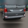 Накладка на нижнюю кромку крышки багажника Volkswagen T6 Transporter 2015-2019 (нержавеющая сталь)