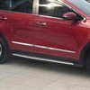 Молдинги дверей Kia Sportage 4 2015-2021 (нержавеющая сталь)