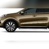 Молдинги дверей Kia Sportage 4 2015-2021 (нержавеющая сталь)