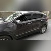 Молдинги дверей Kia Sportage 4 2015-2021 (нержавеющая сталь)
