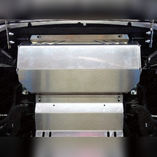 Защита радиатора (алюминий) 4мм Mitsubishi Pajero Sport 2015-нв