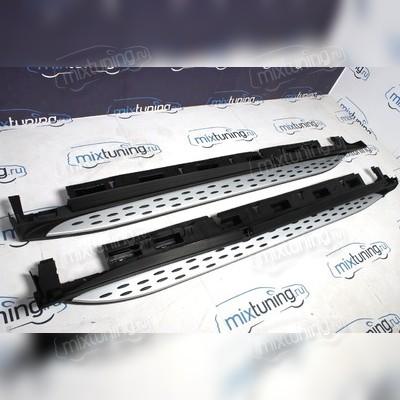 Пороги, подножки, ступени Mercedes-Benz GL-class 2012-2016 (166) (копия оригинала - OEM Style)