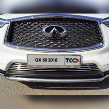 Комплект рамок под номер (с логотипом марки и модели автомобиля) Infiniti QX50 2018-нв