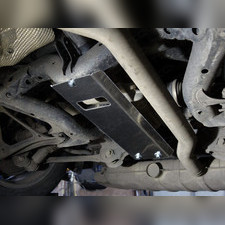 Защита заднего редуктора (алюминий) 4 мм Volkswagen Touareg 2010-2014