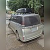 Рейлинги алюминиевые Toyota Voxy 2017-2021 (серебристые)
