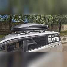 Рейлинги алюминиевые Toyota Voxy 2017-2021 (серебристые)