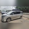 Рейлинги алюминиевые Toyota Voxy 2017-2021 (серебристые)