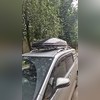 Рейлинги алюминиевые Toyota Voxy 2017-2021 (серебристые)