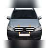 Накладки на решетку радиатора (широкие) Mercedes-Benz Vito 2010-2014 (нержавеющая сталь)