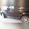 Комплект порогов Land Rover Range Rover Sport 2005 - 2012 (копия оригинала, черные - OEM Style)