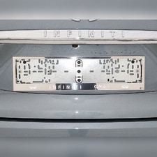 Комплект рамок под номер (с логотипом марки и модели автомобиля)
