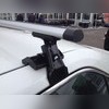 Багажник на крышу с аэродинамическими поперечинами Seat Leon 2014 - нв Хэтчбек, модель "Аэро"