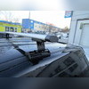 Багажник на крышу с аэродинамическими поперечинами Citroen C5 2001-2007 "Аэро" (в штатные места)