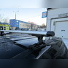 Багажник на крышу с аэродинамическими поперечинами Hyundai Accent 2012-нв "Аэро" (в штатные места)